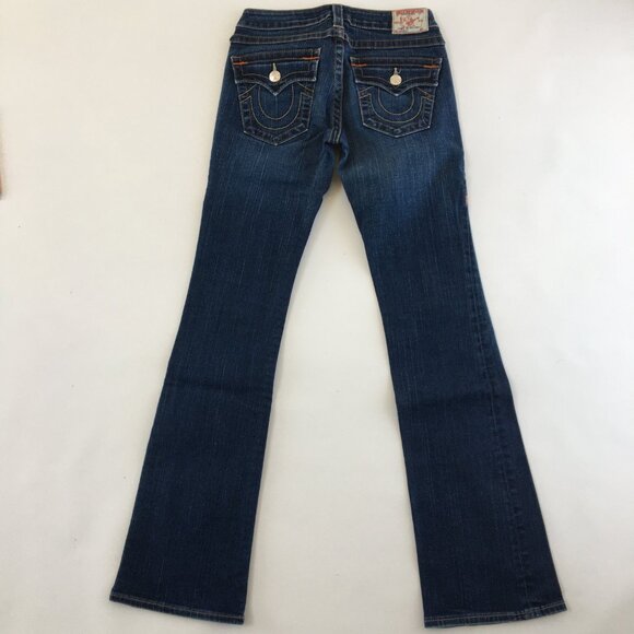 True Religion Becky Traditional Rise Boot Cut Jeans 27 - Picture 4 of 11